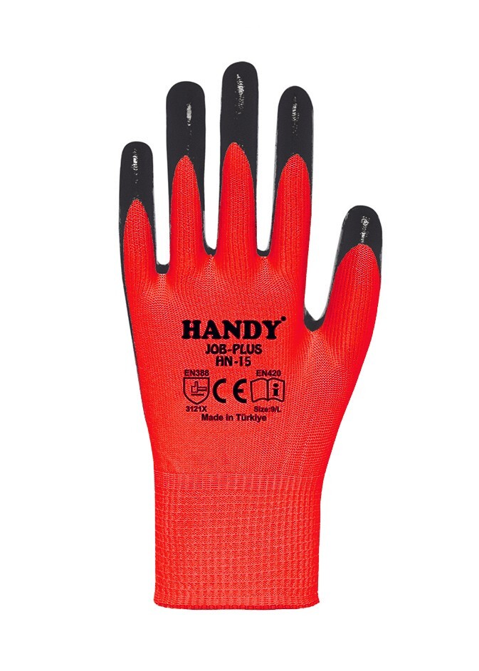 Job Plus HN-15 Red-Black