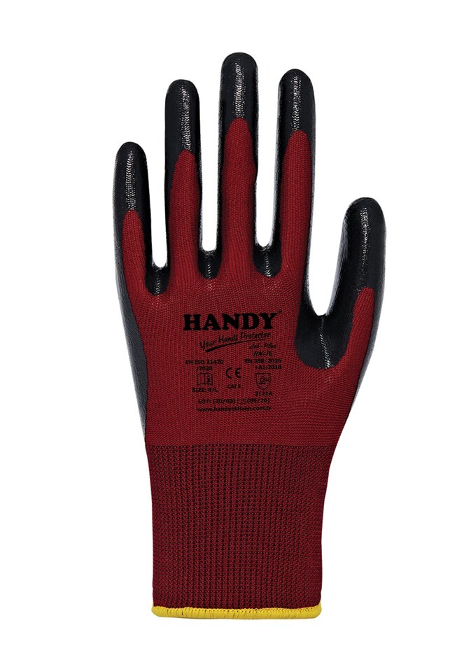Job Plus HN-16 Burgundy-Black